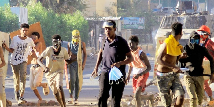 Sudan'da çatışmalar/foto:AFP