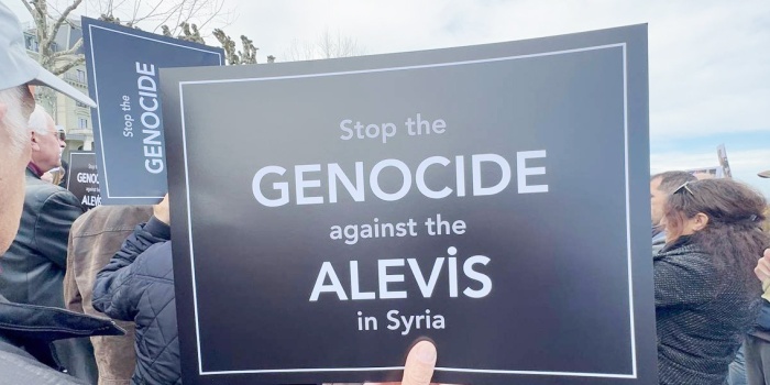 Alevi soykırımı protesto