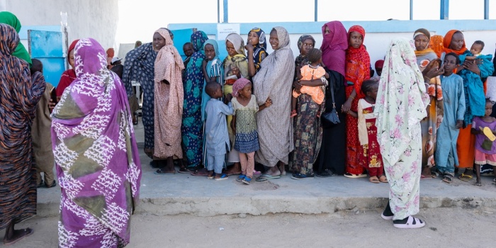 Sudanlı göçmenler/ foto:AFP