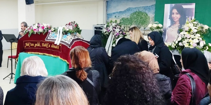 Dîlan Aras cenaze töreni