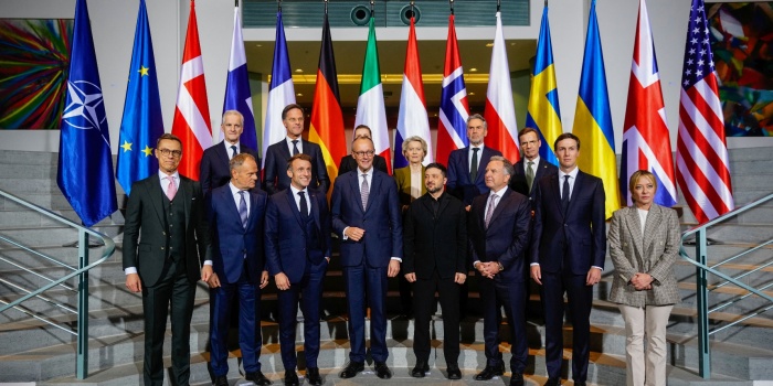 Volodimir Zelenskiy ve Avrupalı liderler