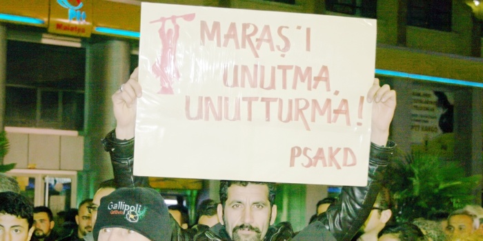 Maraş Katliamı protesto