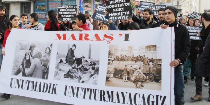 Maraş Katliamı protesto