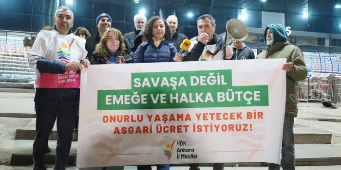 Asgari ücret protesto