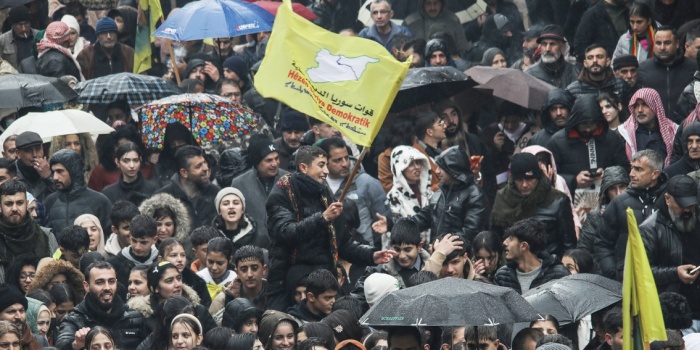 Qamışlo işgal saldırıları tepki/foto:AFP